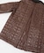 GANNI　Shiny Quilt Midi Jacket