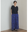 mizuiro ind　print easy pants