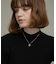 Tiny coin necklace