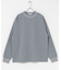 FORK&SPOON　プレーティングボーダーロングスリーブTシャツ