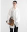 シルクコットンロングシャツ