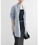 シルクコットンロングシャツ