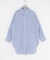 シルクコットンロングシャツ