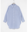シルクコットンロングシャツ