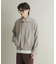 メランジバルーンジップブルゾン
