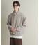 メランジバルーンジップブルゾン