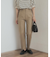 サイドベルトストレートパンツ