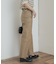 サイドベルトストレートパンツ