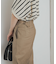 サイドベルトストレートパンツ