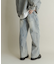 ツイストデニムワイドパンツ