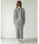 『WEB限定』スウェットライクニット×スカートセットアップ