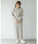 『WEB限定』スウェットライクニット×スカートセットアップ