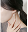 パールシャワーチェーンイヤリング