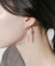 パールシャワーチェーンイヤリング