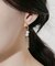 パールシャワーチェーンイヤリング