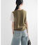 FOX／CASHMEREクルーネックベスト
