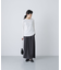 リネンカットストレートスカート