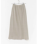 リネンカットストレートスカート