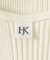 HAKUJI　Random rib open back cami