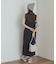 バックVストレートキャミワンピース