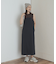 バックVストレートキャミワンピース