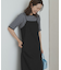 バックVストレートキャミワンピース