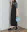 バックVストレートキャミワンピース