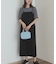 バックVストレートキャミワンピース