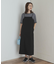 バックVストレートキャミワンピース