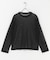 mizuiro ind　mesh dots crew neck pullover