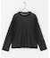 mizuiro ind　mesh dots crew neck pullover