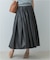 F by ROSSO　タックボリュームスカート