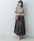 F by ROSSO　タックボリュームスカート