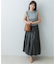 F by ROSSO　タックボリュームスカート