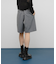 フロントステッチショートパンツ