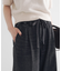 デニムイージーワイドパンツ