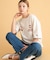 『別注』Champion×Sonny Label　リバースウィーブロゴスウェットTシャツ