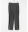 LIFE STYLE TAILOR　レトロヘリンボンストレッチ2タックパンツ