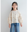 フラワー刺繍袖ボリュームブラウス(KIDS)