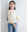 フラワー刺繍袖ボリュームブラウス(KIDS)