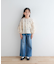 フラワー刺繍袖ボリュームブラウス(KIDS)