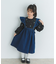 フラワー刺繍袖ボリュームブラウス(KIDS)