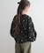 『WEB／一部店舗限定』フラワー刺繍袖ボリュームブラウス(KIDS)