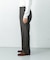 new basic　WOOL LINEN TROUSER