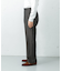new basic　WOOL LINEN TROUSER