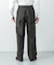 new basic　WOOL LINEN TROUSER