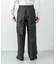 new basic　WOOL LINEN TROUSER