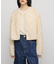 シャーリングショートジャケット