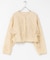 シャーリングショートジャケット