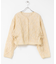 シャーリングショートジャケット